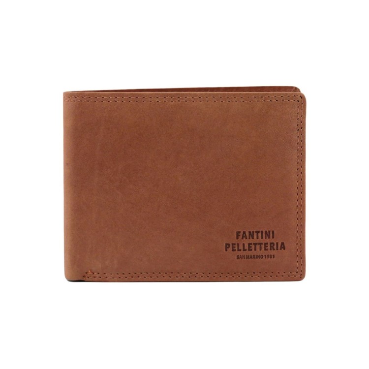 Mały skórzany portfel z portmonetką San Marino