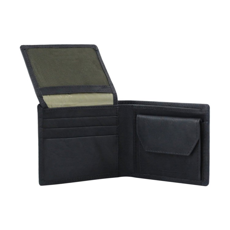 Mały skórzany portfel z portmonetką San Marino