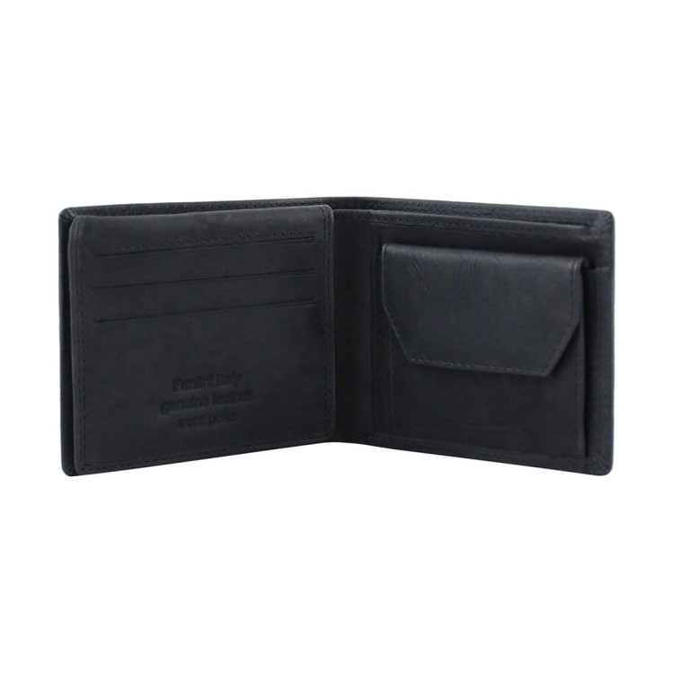 Mały skórzany portfel z portmonetką San Marino