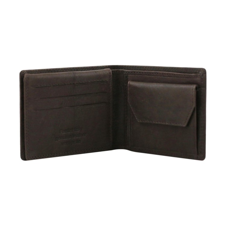 Mały skórzany portfel z portmonetką San Marino