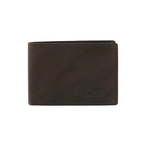 Mini portfel skórzany San Marino z portmonetką