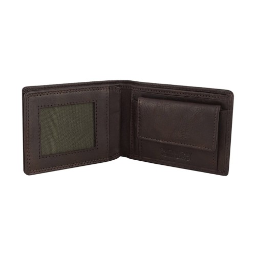 Mini portfel skórzany San Marino z portmonetką