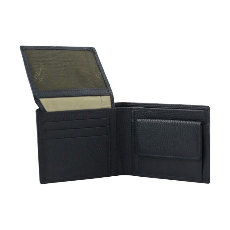 Duży skórzany portfel z portmonetką Mercury