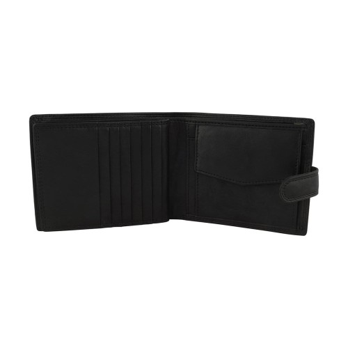 Madryt duży skórzany portfel z portmonetką