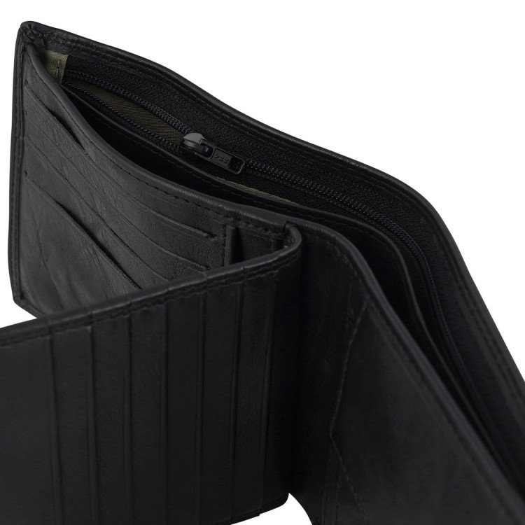 Madryt duży skórzany portfel z portmonetką