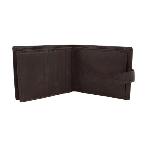 Madryt duży skórzany portfel z portmonetką