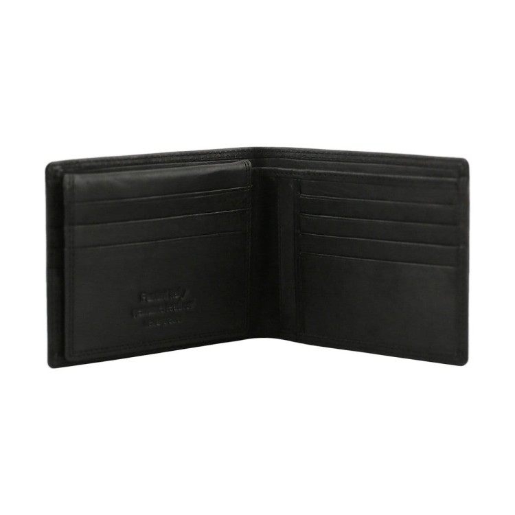 Duży skórzany portfel bez portmonetki San Marino