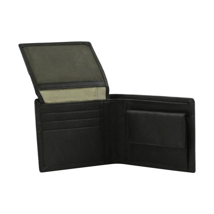 Duży skórzany portfel z portmonetką San Marino