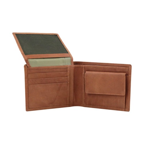 Duży skórzany portfel z portmonetką San Marino