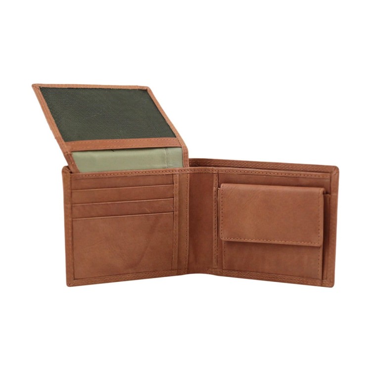 Duży skórzany portfel z portmonetką San Marino