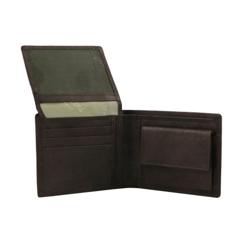 Duży skórzany portfel z portmonetką San Marino