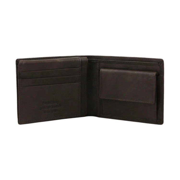 Duży skórzany portfel z portmonetką San Marino