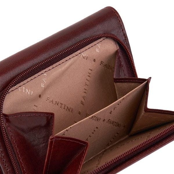 Skórzany portfel Eva