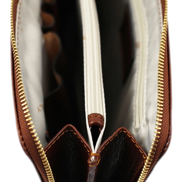 Duży skórzany organizer na dokumenty Manager