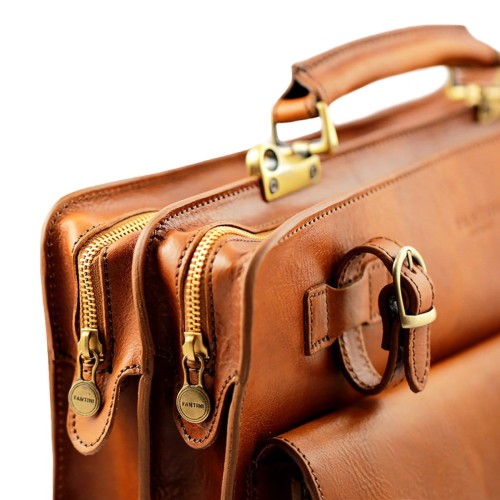 Skórzana teczka Oxford