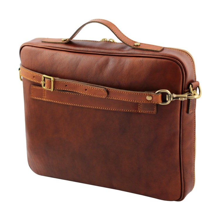 Skórzana torba na laptopa Seattle