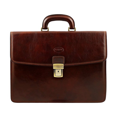 Skórzana teczka Manfredi